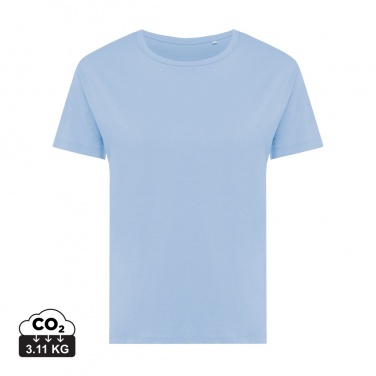 Logo trade promotional merchandise image of: Iqoniq Yala women lightweight recycled cotton t-shirt