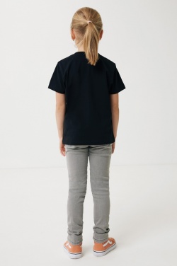 Logo trade advertising products picture of: Iqoniq Koli kids lightweight recycled cotton t-shirt