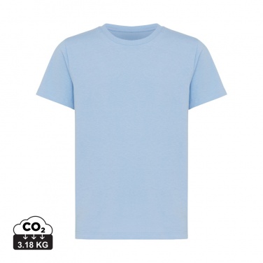 Logo trade business gift photo of: Iqoniq Koli kids lightweight recycled cotton t-shirt