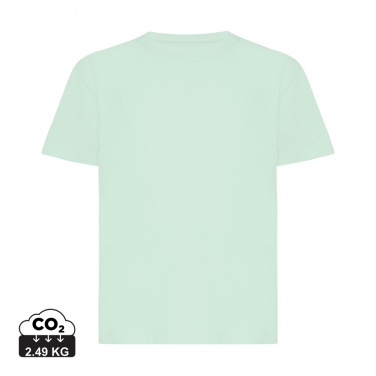 Logo trade promotional products image of: Iqoniq Koli kids lightweight recycled cotton t-shirt