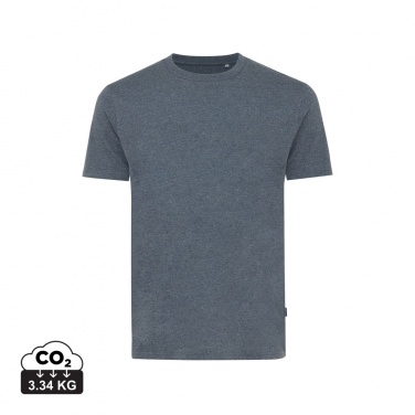 Logo trade promotional merchandise photo of: Iqoniq Manuel recycled cotton t-shirt undyed