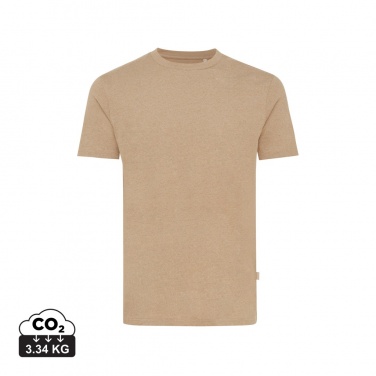 Logo trade promotional product photo of: Iqoniq Manuel recycled cotton t-shirt undyed