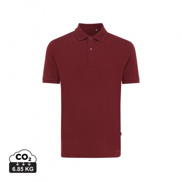 Logo trade promotional merchandise image of: Iqoniq Yosemite recycled cotton pique polo