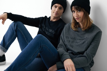 Logotrade advertising product image of: Iqoniq Zion recycled cotton crew neck