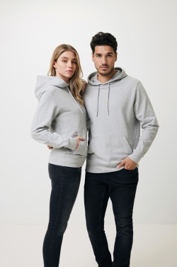 Logo trade promotional product photo of: Iqoniq Torres recycled cotton hoodie undyed