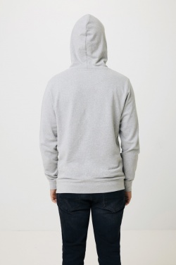 Logo trade promotional items image of: Iqoniq Torres recycled cotton hoodie undyed