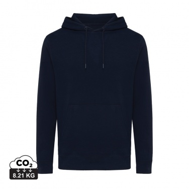Logo trade promotional items image of: Iqoniq Rila lightweight recycled cotton hoodie