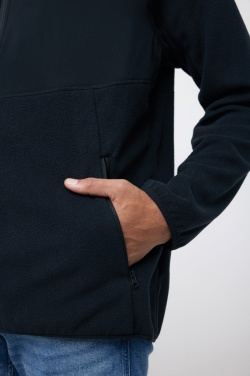 Logo trade promotional giveaway photo of: Iqoniq Talung recycled polyester microfleece zip through