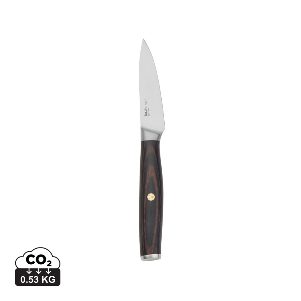 Logotrade corporate gifts photo of: VINGA Tara RCS recycled steel paring knife
