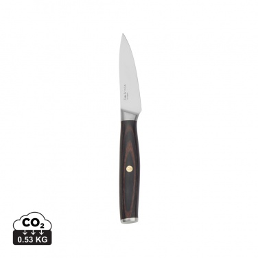 Logo trade advertising products picture of: VINGA Tara RCS recycled steel paring knife