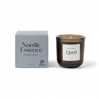 Logo trade business gifts image of: Nordic essence scented soy wax candle small