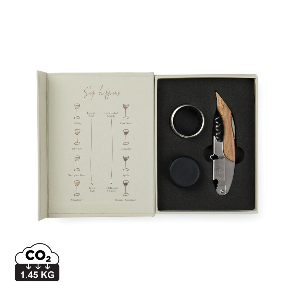 Logo trade advertising products picture of: VINGA Story of wine