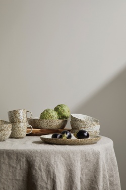 Logo trade promotional merchandise picture of: VINGA Nuvem stoneware mini bowl, 3 pcs set