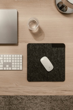 Logo trade promotional giveaways image of: VINGA Albon GRS recycled felt mouse pad