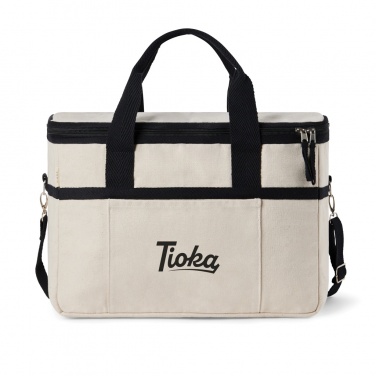 Logotrade promotional merchandise picture of: VINGA Volonne AWARE™ recycled canvas cooler basket