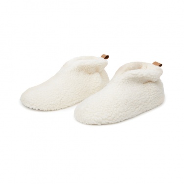 Logo trade promotional merchandise photo of: VINGA Santos RCS recycled pet cosy slippers