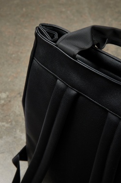 Logotrade corporate gift image of: VINGA Bermond RCS recycled PU backpack