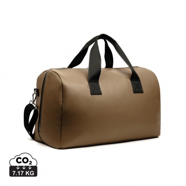 Logo trade promotional item photo of: VINGA Bermond RCS recycled PU weekend bag