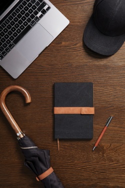 Logotrade promotional giveaways photo of: VINGA Bosler RCS recycled paper notebook