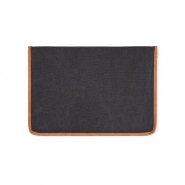 Logotrade promotional products photo of: VINGA Bosler GRS recycled canvas 14" laptop sleeve