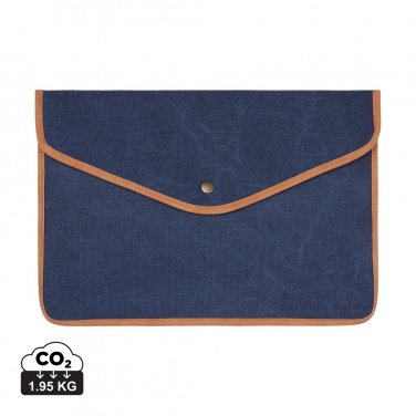Logo trade promotional products picture of: VINGA Bosler GRS recycled canvas 16" laptop sleeve