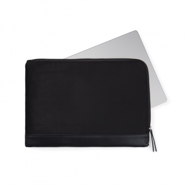 Logo trade promotional gift photo of: VINGA Marlow RCS recycled polyester 16" laptop sleeve