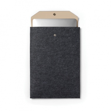Logotrade promotional merchandise image of: VINGA Albon GRS recycled felt 15" laptop sleeve