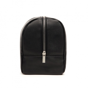 Logo trade promotional merchandise picture of: VINGA Bermond RCS recycled PU toiletry bag