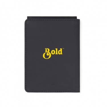 Logo trade promotional products image of: VINGA Baltimore RCS recycled polyester RFID passport cover