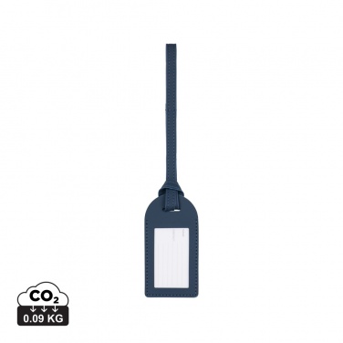Logo trade advertising products image of: VINGA Baltimore RCS recycled polyester luggage tag