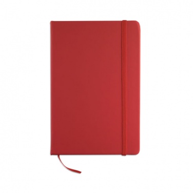 Logo trade promotional giveaways image of: A5 notebook 96 plain sheets