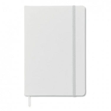 Logo trade promotional gift photo of: A5 notebook 96 plain sheets
