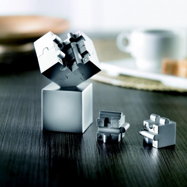 Logo trade business gift photo of: Metal 3D puzzle