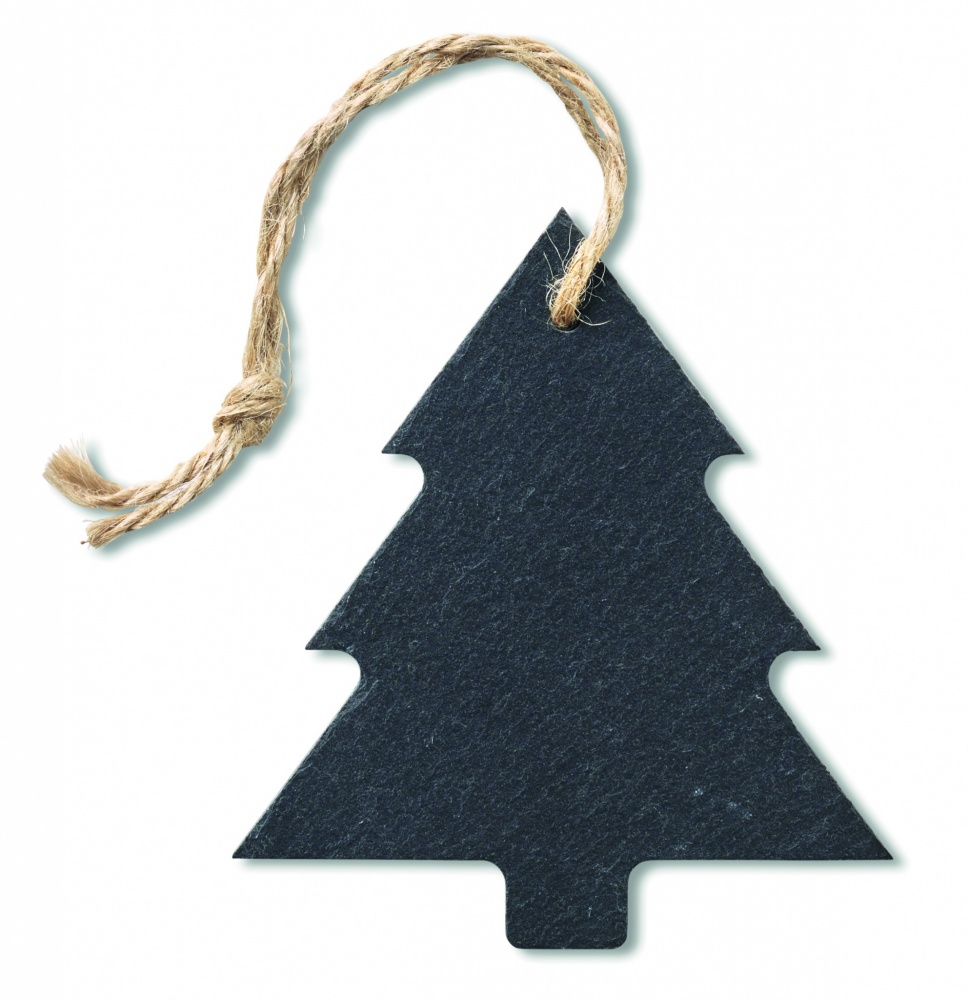 Logotrade advertising products photo of: Slate xmas hanger tree