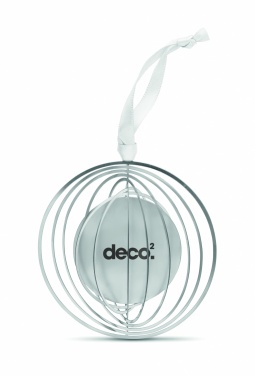 Logo trade corporate gift photo of: Circle decoration with ribbon