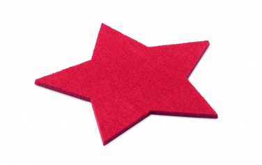 Logo trade promotional products picture of: RPET 4 felt coaster set