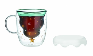 Logotrade promotional giveaway picture of: Double wall borosilicate mug