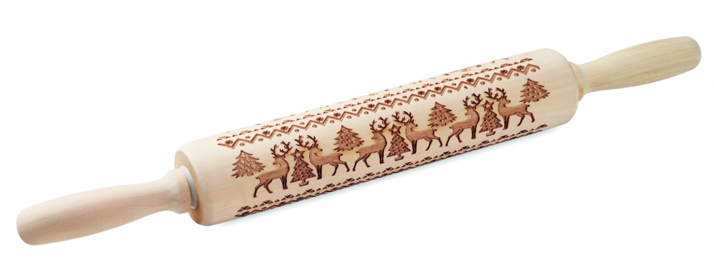 Logotrade promotional giveaways photo of: Christmas pastry wooden rolling