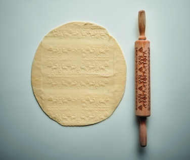 Logotrade promotional item picture of: Christmas pastry wooden rolling