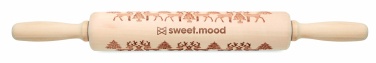 Logotrade promotional item image of: Christmas pastry wooden rolling