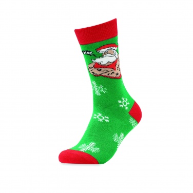 Logo trade corporate gifts picture of: Pair of Christmas socks M