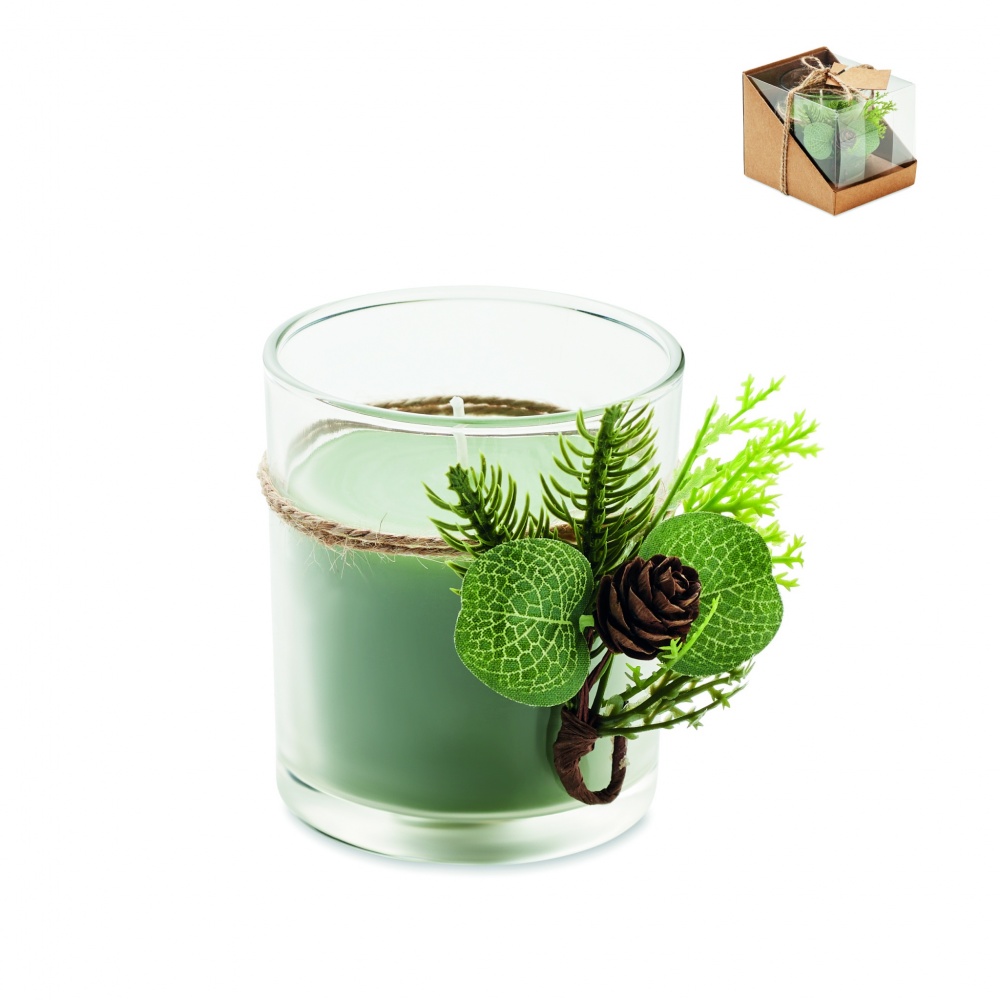 Logo trade advertising products picture of: Christmas candle holder