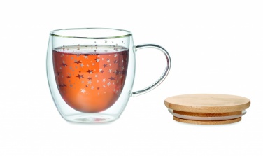 Logo trade promotional gifts picture of: Double wall borosilicate mug