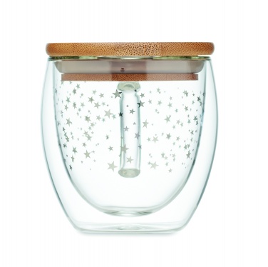 Logotrade promotional item picture of: Double wall borosilicate mug