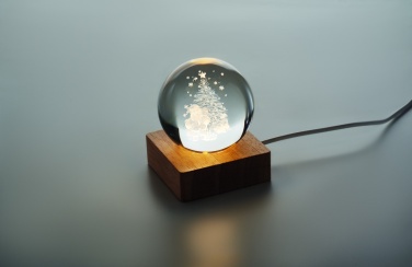 Logotrade business gifts photo of: Christmas LED crystal ball