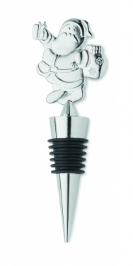Logo trade business gifts image of: Bottle stopper Christmas motif