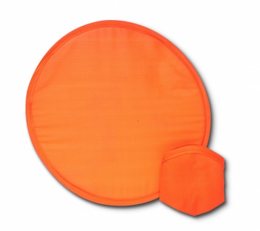 Logo trade advertising products image of: Foldable frisbee in pouch