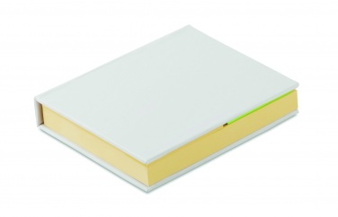 Logo trade promotional giveaways picture of: Sticky note memo pad