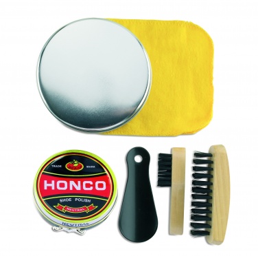 Logo trade promotional merchandise photo of: Shoe polish kit