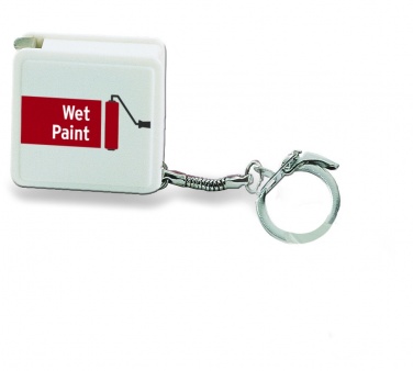 Logo trade advertising products picture of: Key ring w/ flexible ruler 1m, Vantaa